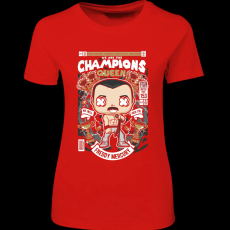 Createyou Freddy Mercuri Queen - Női - Piros - XL