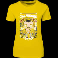 Createyou Freddy Mercuri Queen - Női - Sárga - 2XL