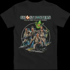 Createyou Ghostbusters 2 - Férfi - Fekete - M férfi póló