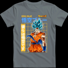 Createyou GOKU BLUE - Férfi - Szürke - XL