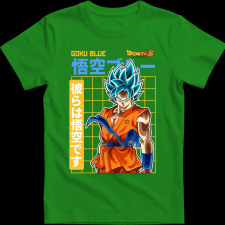Createyou GOKU BLUE - Férfi - Zöld - M férfi póló