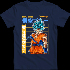 Createyou GOKU BLUE - Gyermek - Sötétkék - S