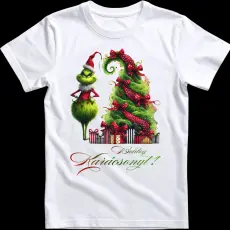 Createyou Grinch,Boldog Karácsonyt! - Gyermek - Fehér - S