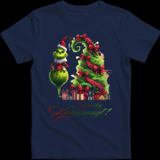 Createyou Grinch,Boldog Karácsonyt! - Gyermek - Sötétkék - S