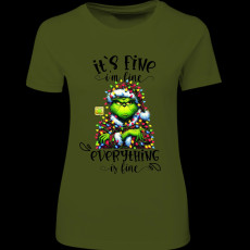 Createyou Grinch - Női - Sötétzöld - L