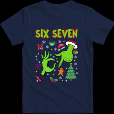 Createyou Grinch six seven - Férfi - Sötétkék - L