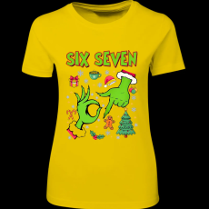 Createyou Grinch six seven - Női - Sárga - L