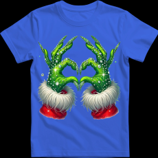 Createyou Grincs szív - Férfi - Királykék - S