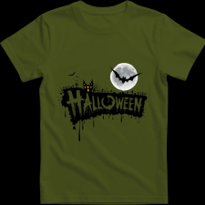 Createyou Halloween - Férfi , Sötétzöld , 2XL férfi póló