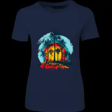 Createyou Hawaii - Női , Sötétkék , L