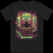 Createyou Iron Maiden Revelations - Férfi - Fekete - 2XL férfi póló