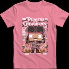Createyou Jack Sparrow Pirates Of The Caribbean - Férfi - Pink - L
