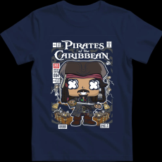 Createyou Jack Sparrow Pirates Of The Caribbean - Gyermek - Sötétkék - L
