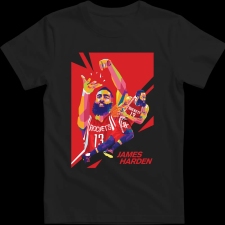 Createyou JAMES HARDEN - Férfi - Fekete - 2XL férfi póló
