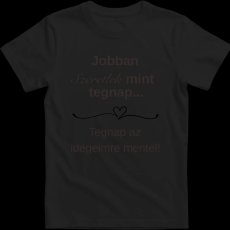 Createyou Jobban szeretlek... - Férfi - Fekete - M