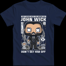 Createyou John Wick - Férfi - Sötétkék - 3XL férfi póló