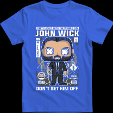 Createyou John Wick - Gyermek - Királykék - M