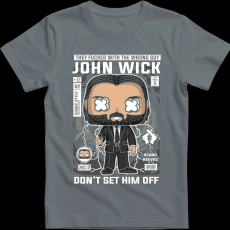 Createyou John Wick - Gyermek - Szürke - S