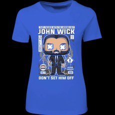 Createyou John Wick - Női - Királykék - S