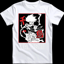 Createyou Kakashi - Férfi - Fehér - 2XL férfi póló