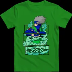 Createyou Kakashi Hatake - Gyermek - Zöld - L