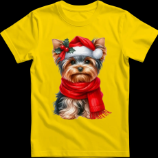 Createyou Karácsonyi Yorki - Férfi - Sárga - L