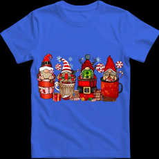 Createyou Kari manók bögrékben - Férfi - Királykék - XL