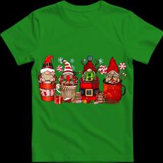 Createyou Kari manók bögrékben - Férfi - Zöld - XL