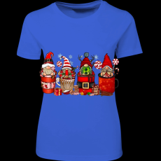 Createyou Kari manók bögrékben - Női - Királykék - S