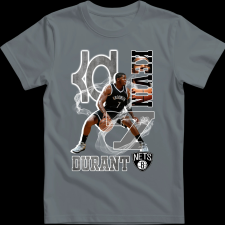 Createyou Kevin Durant - Férfi - Szürke - L férfi póló