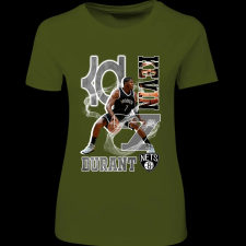Createyou Kevin Durant - Női - Sötétzöld - XL női póló