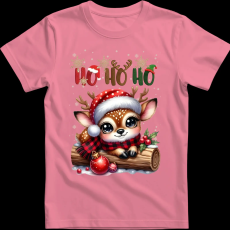 Createyou Kicsi szarvas HoHoHo - Férfi - Pink - L
