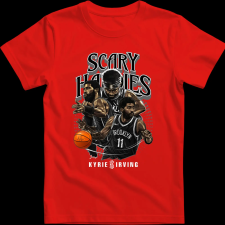 Createyou Kyrie Irving - Férfi - Piros - 3XL férfi póló