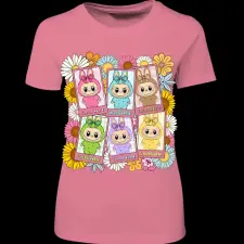 Createyou Labubu, 6 db - Női - Pink - 2XL női póló