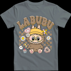 Createyou Labubu, barna - Férfi - Szürke - 2XL