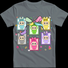 Createyou Labubu, bélyegek - Férfi - Szürke - XL