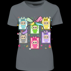 Createyou Labubu, bélyegek - Női - Szürke - XL