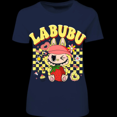 Createyou Labubu eperrel, sárga - Női - Sötétkék - XL