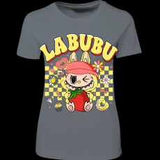 Createyou Labubu eperrel, sárga - Női - Szürke - XL