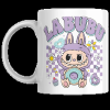 Createyou Labubu és a fánk, lila bögre