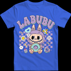 Createyou Labubu és a fánk, lila - Gyermek - Királykék - L