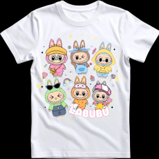 Createyou Labubu, hatan vannak - Gyermek - Pink - L