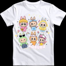 Createyou Labubu, hatan vannak - Gyermek - Sötétkék - XS