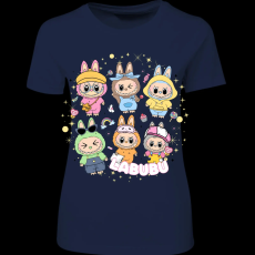 Createyou Labubu, hatan vannak - Női - Sötétkék - M