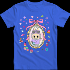 Createyou Labubu kép - Férfi - Királykék - L