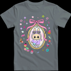 Createyou Labubu kép - Gyermek - Szürke - M