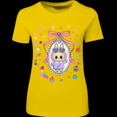 Createyou Labubu kép - Női - Sárga - S