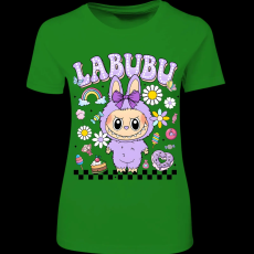 Createyou Labubu, lila - Női - Zöld - 2XL