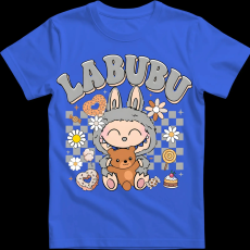 Createyou Labubu macival, szürke - Férfi - Királykék - XL