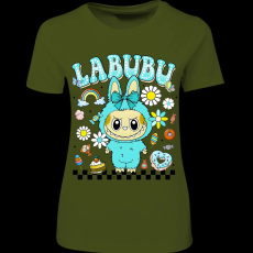 Createyou Labubu, menta - Női - Sötétzöld - M